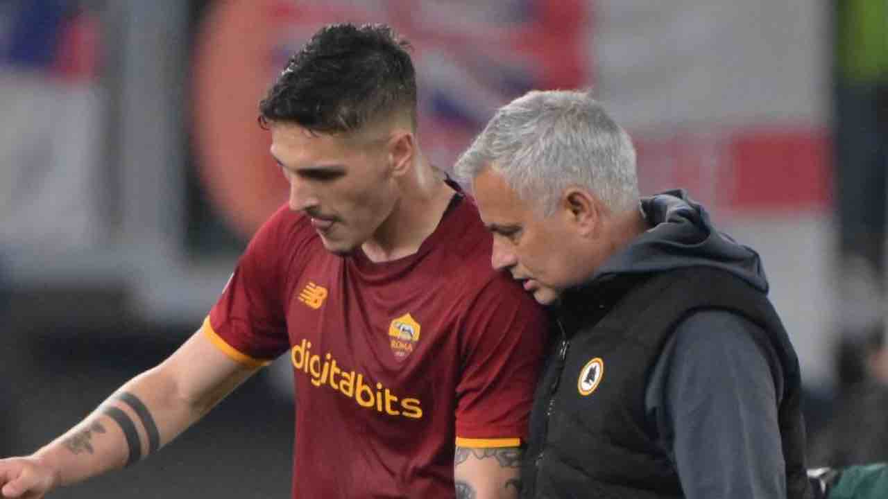 Zaniolo Mourinho Roma