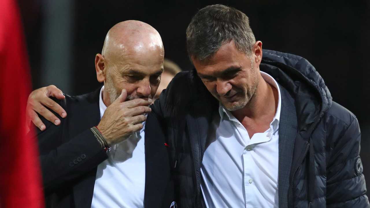 Pioli e Maldini