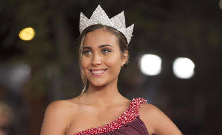 Rachele Risaliti, ex Miss Italia e ora moglie di Castrovilli