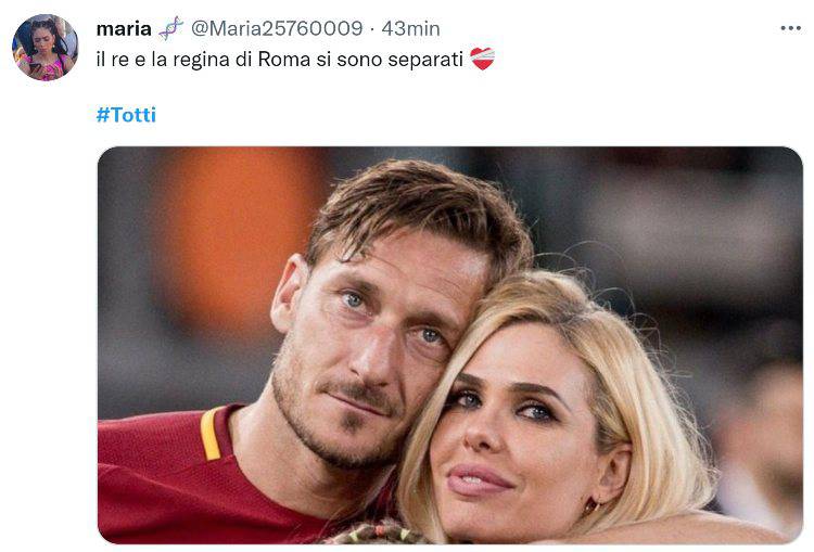 Totti Ilary Blasi