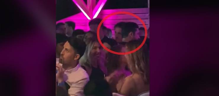 Zaniolo in una discoteca