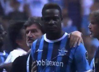 Balotelli Montella lite