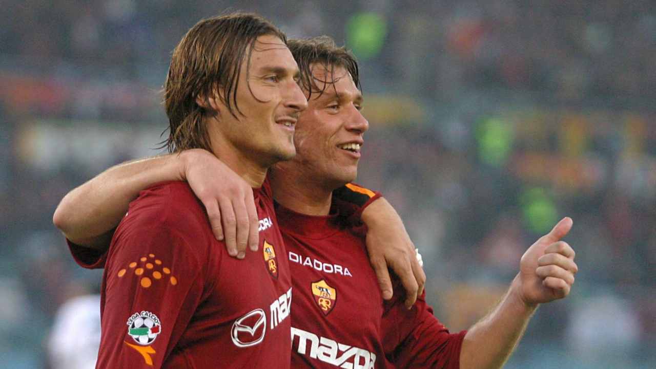 Cassano Totti Roma