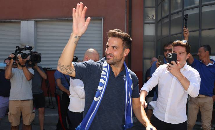 Fabregas, nuovo calciatore del Como