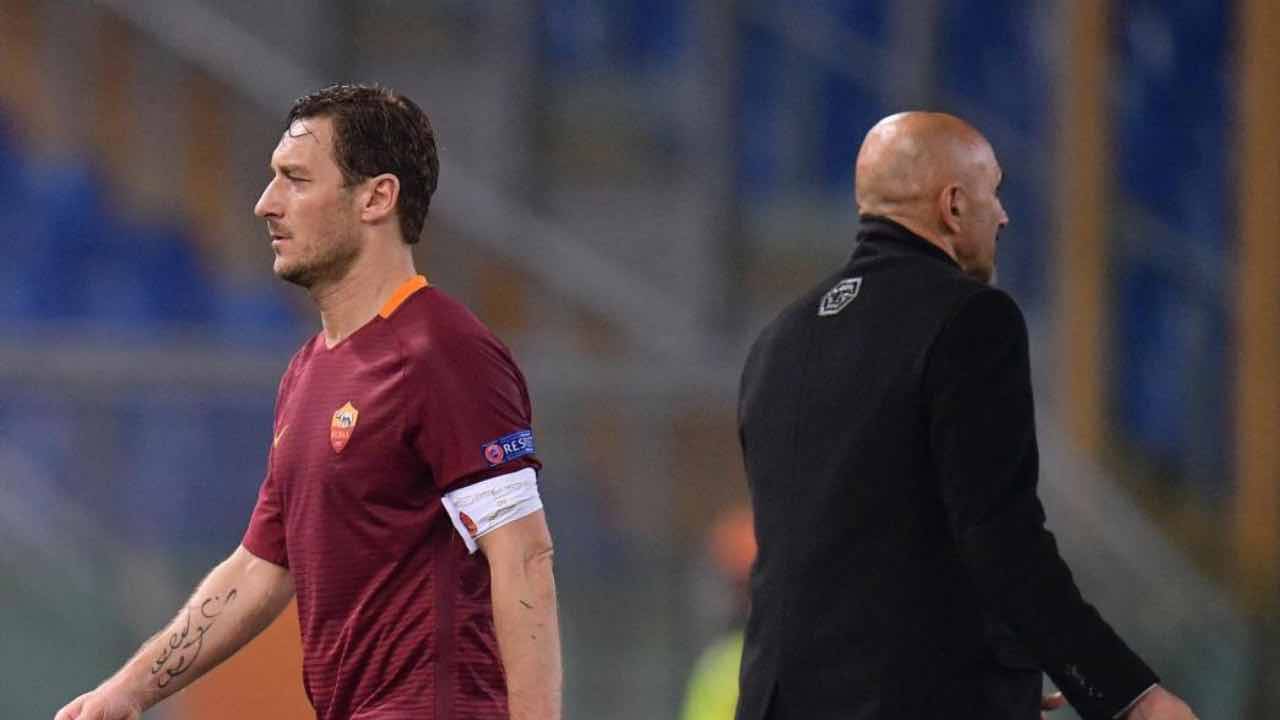 Totti Spalletti Roma