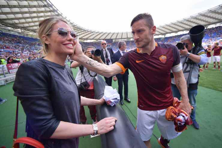 Ilary Blasi e Francesco Totti 