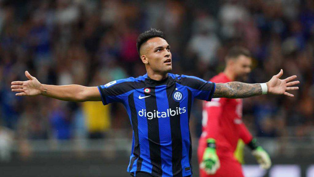 Lautaro Martinez, attaccante dell'Inter 