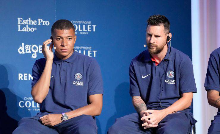 Mbappé e Messi