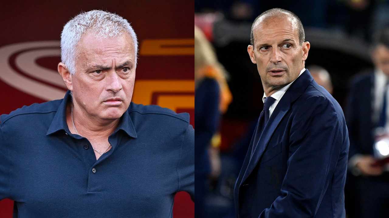 "Mourinho patetico" e Allegri scorretto: quante scintille tra i due mister