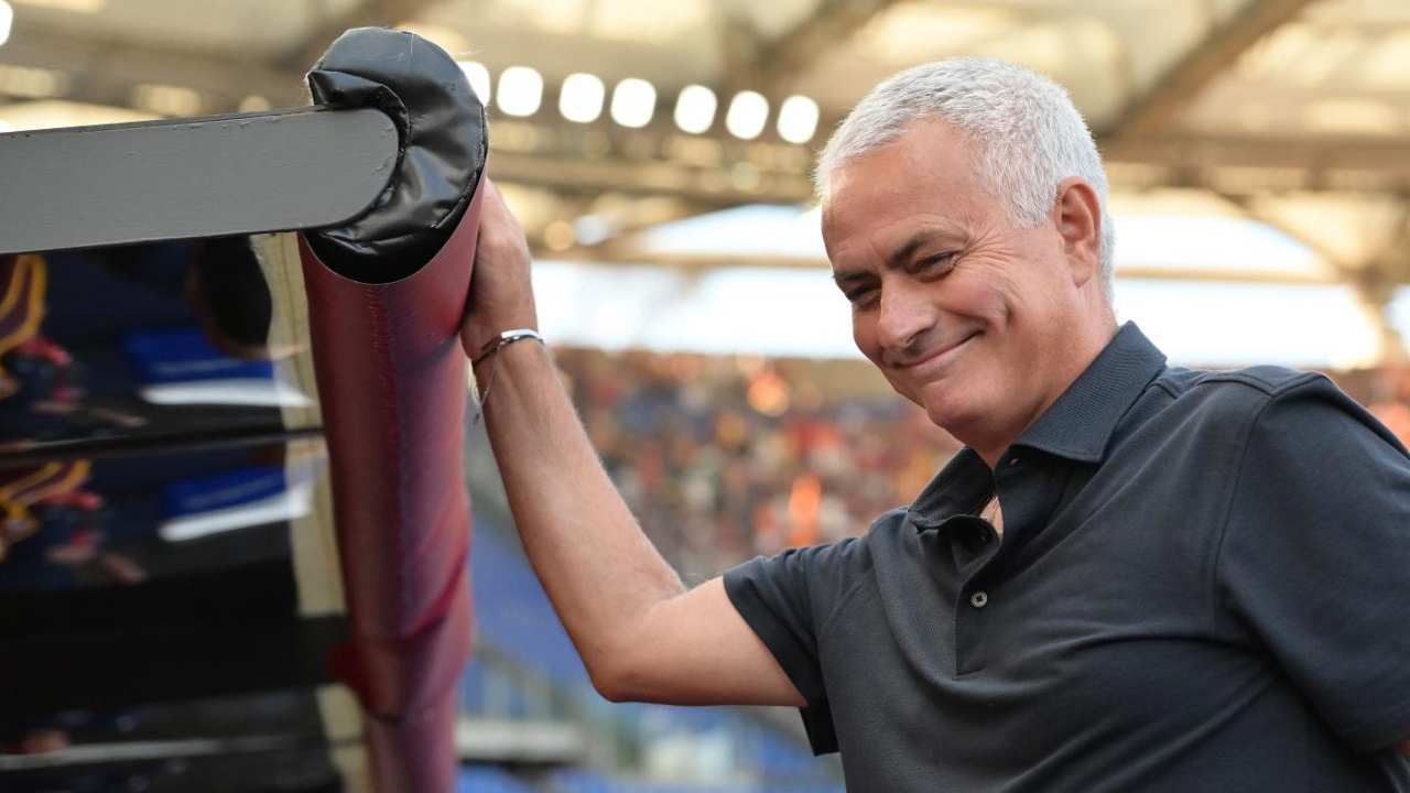 Mourinho relaxado após Juventus-Roma: português gosta de sua paixão