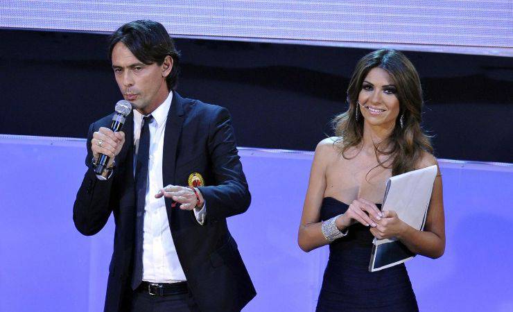 Pippo Inzaghi e Alessia Ventura 