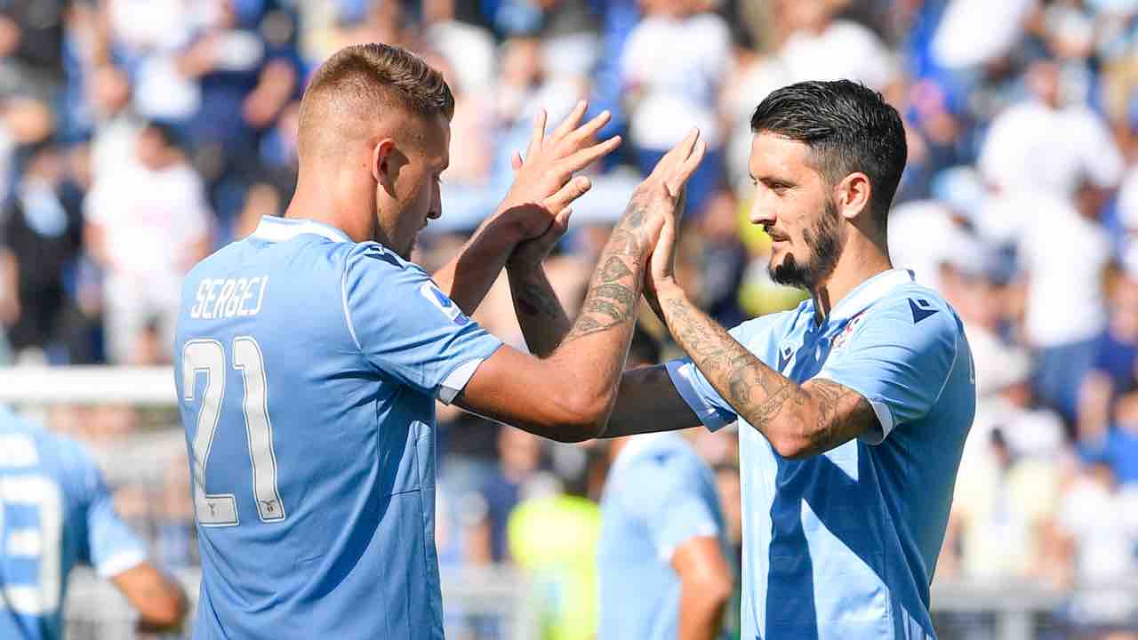 Milinkovic-Savic Luis Alberto Lazio