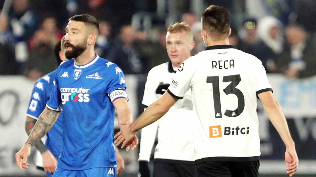 Spezia Empoli Formazioni