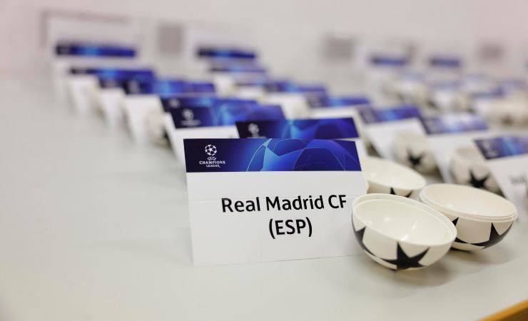 Il live del sorteggio dei gironi di Champions League