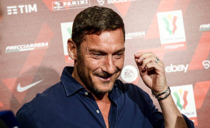 Totti, ex capitano della Roma