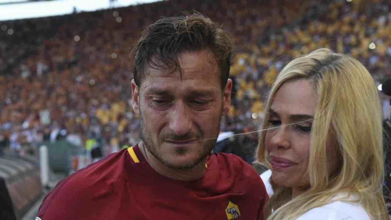 Francesco Totti e Ilary Blasi