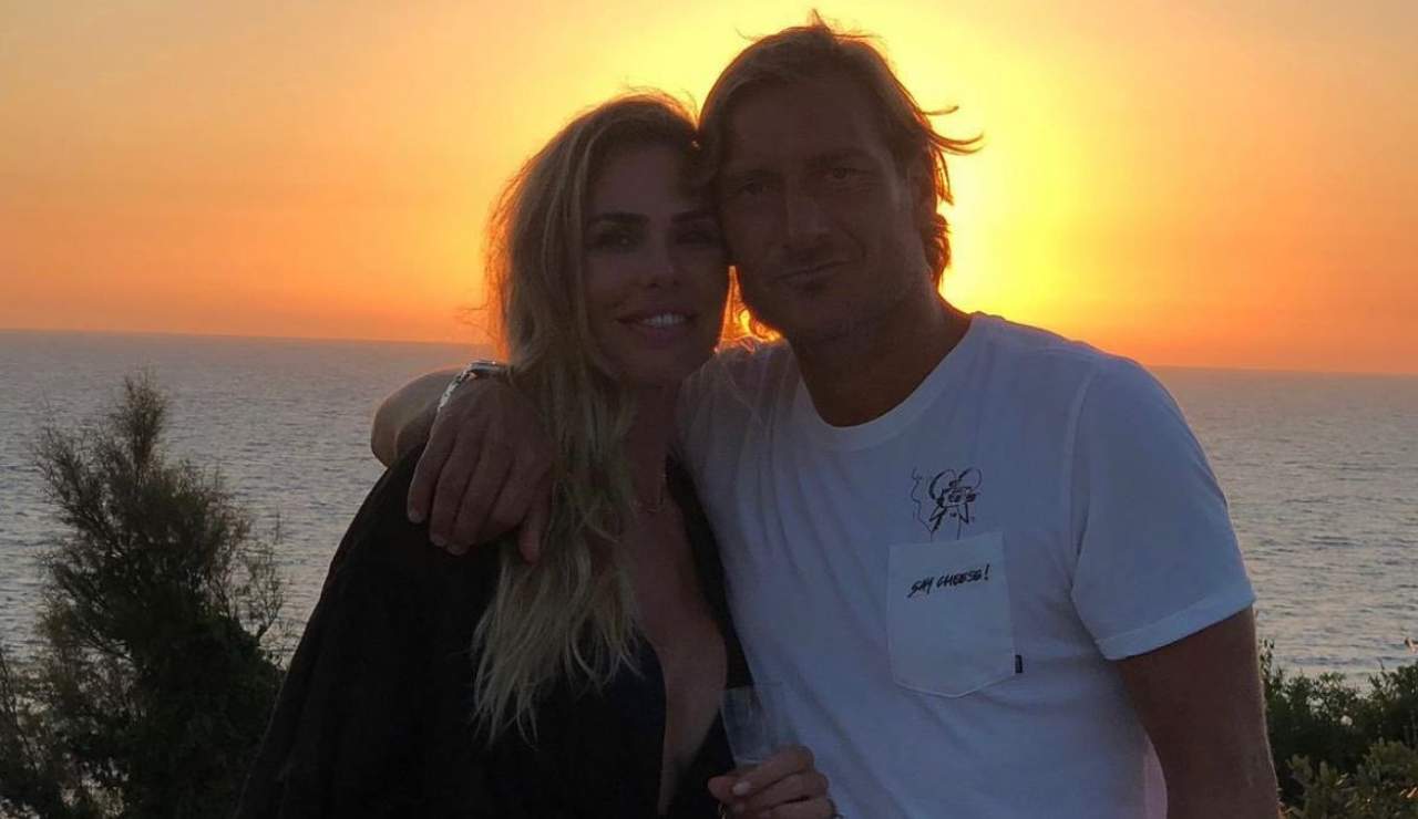 Totti e Ilary Blasi