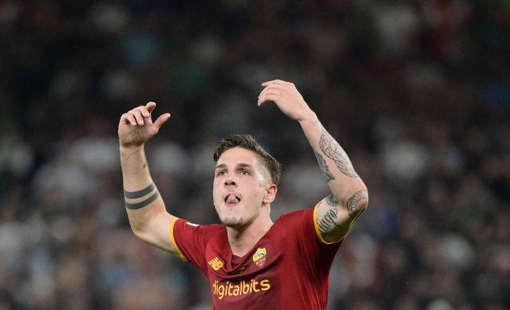 Nicolo Zaniolo, centrocampista della Roma