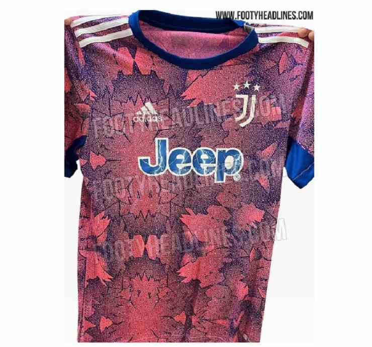 La nuova terza maglia della Juventus