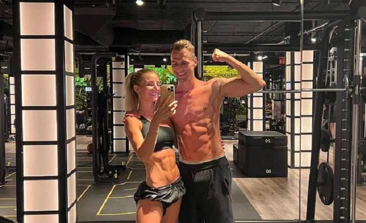 Agata e Arkadiusz in palestra