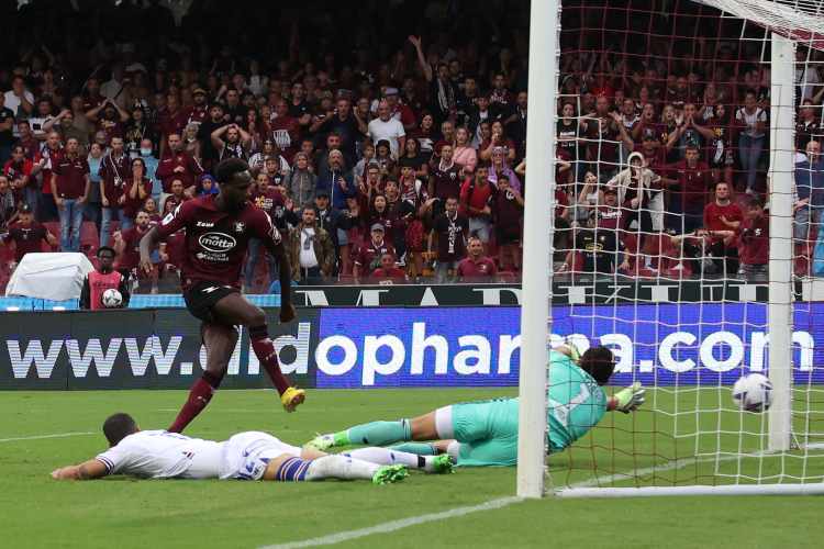 Salernitana-Sampdoria, gli highlights del match