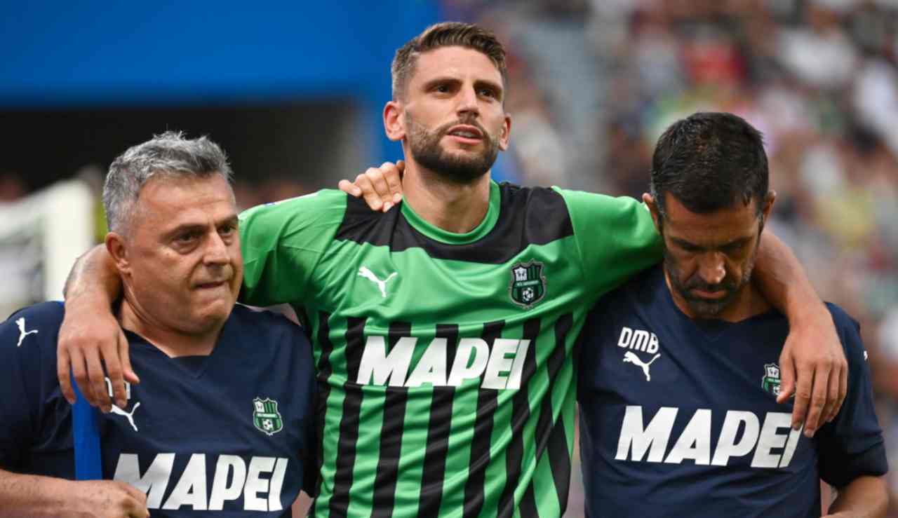 Berardi infortunio rientro 