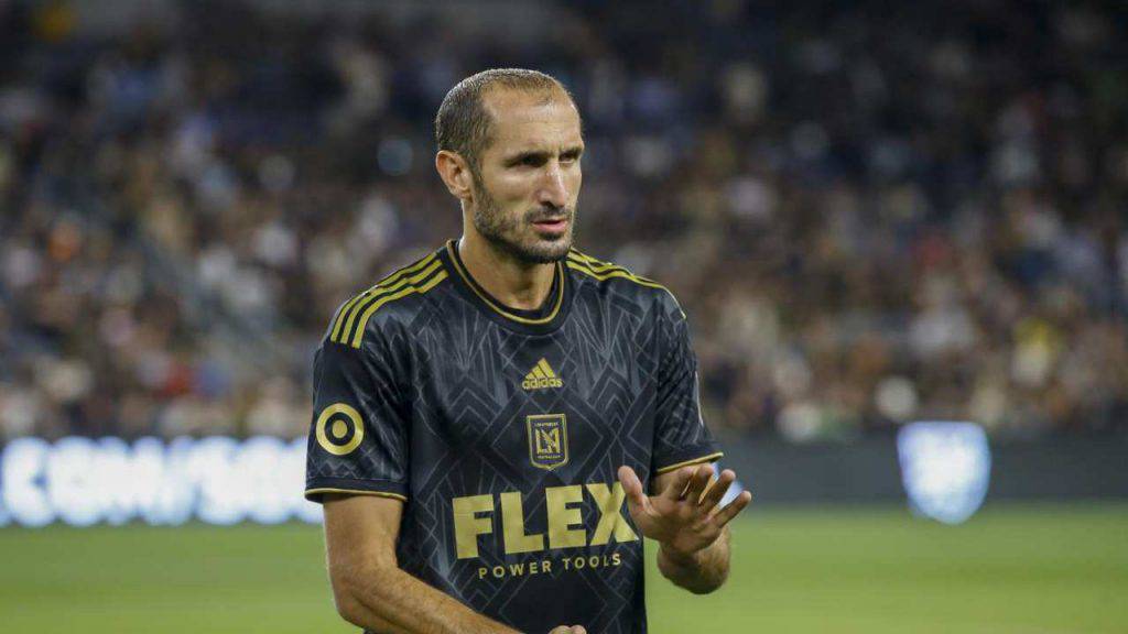 Giorgio Chiellini, difensore del Los Angeles 