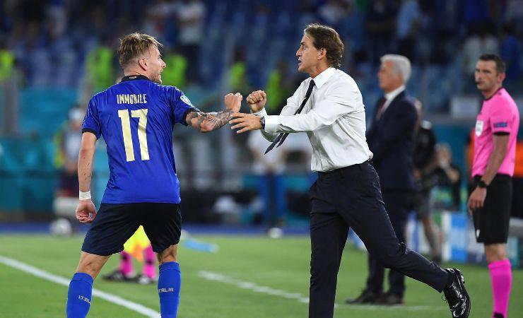 Immobile e Mancini