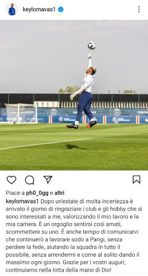 Keylor Navas Napoli