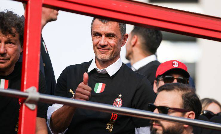 Maldini, direttore area tecnica Milan 