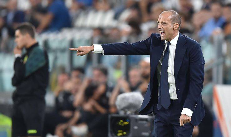 Massimiliano Allegri e i dubbi sul fuorigioco di Bonucci