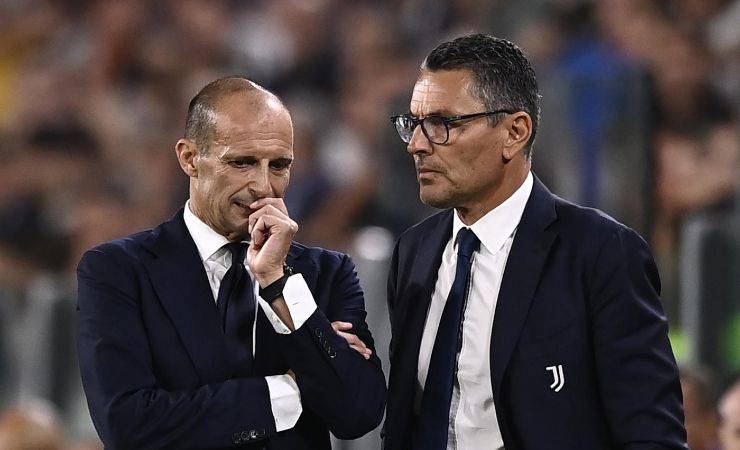 Massimiliano Allegri e Marco Landucci