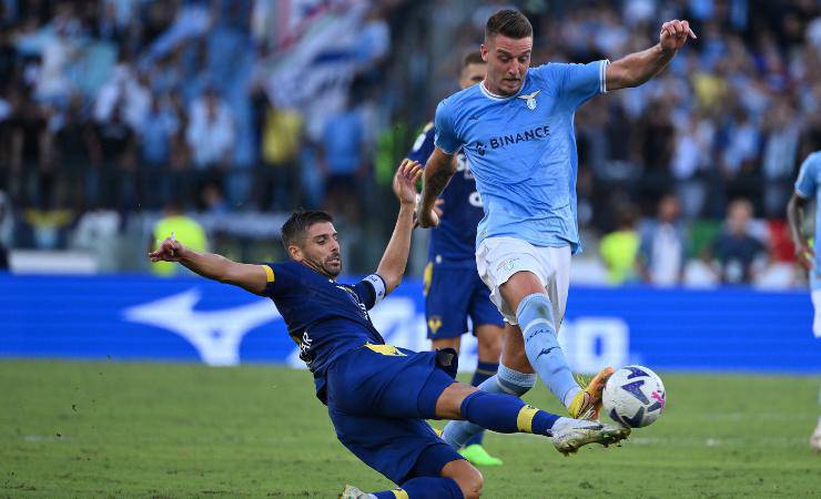 Milinkovic-Savic in Lazio-Verona