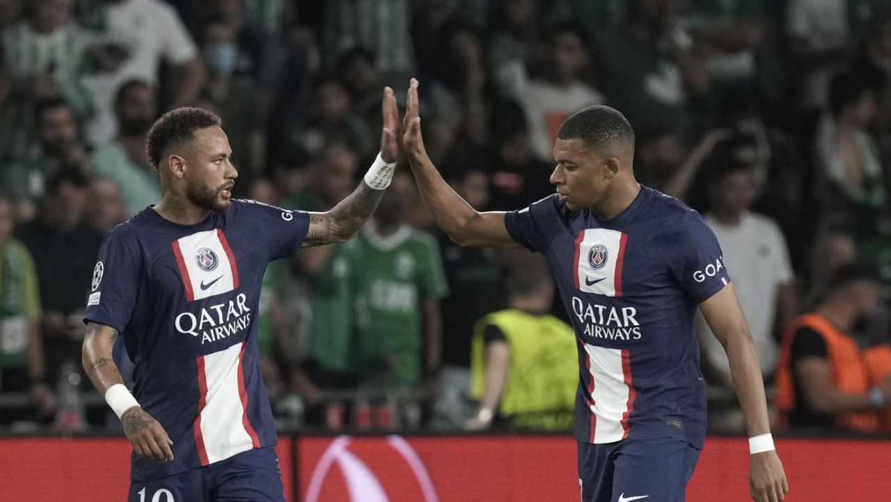 Neymar e Mbappè