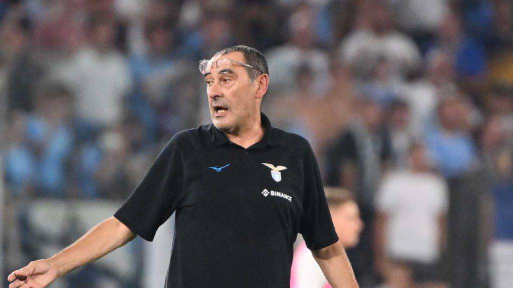 Maurizio Sarri, allenatore della Lazio