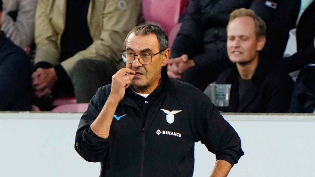 Maurizio Sarri, allenatore Lazio