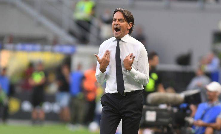 Simone Inzaghi, allenatore dell'Inter