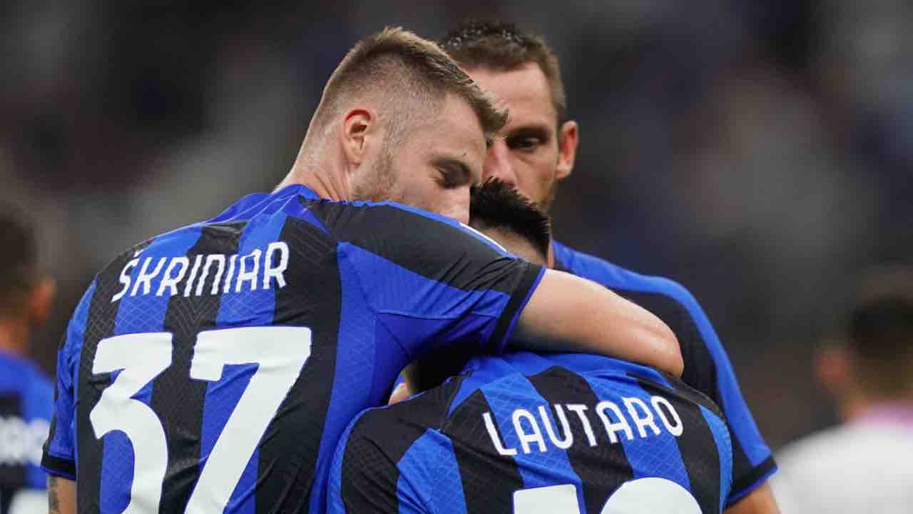 Skriniar Lautaro Martinez Inter