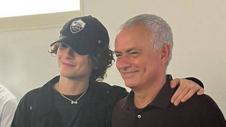 Chalamet e Mourinho