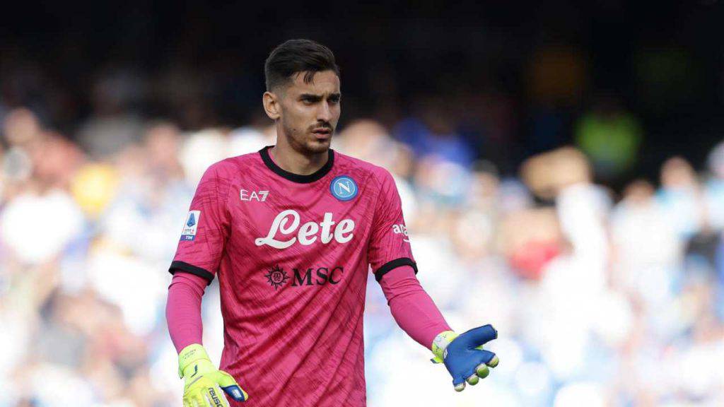 Alex Meret, portiere del Napoli