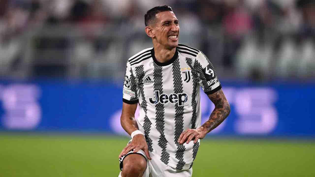 Di Maria infortunio Juventus 