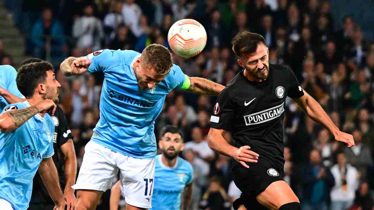 Europa League, highlights Sturm Graz-Lazio: gol e sintesi partita