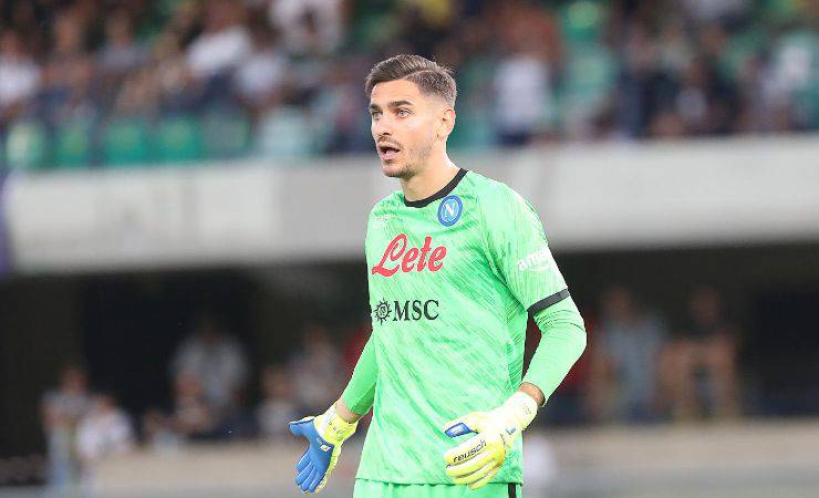 Alex Meret, portiere del Napoli