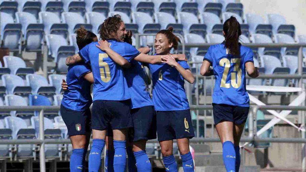 La Nazionale femminile di calcio