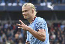 Haaland, tripletta da record nel derby di Manchester: i numeri del norvegese