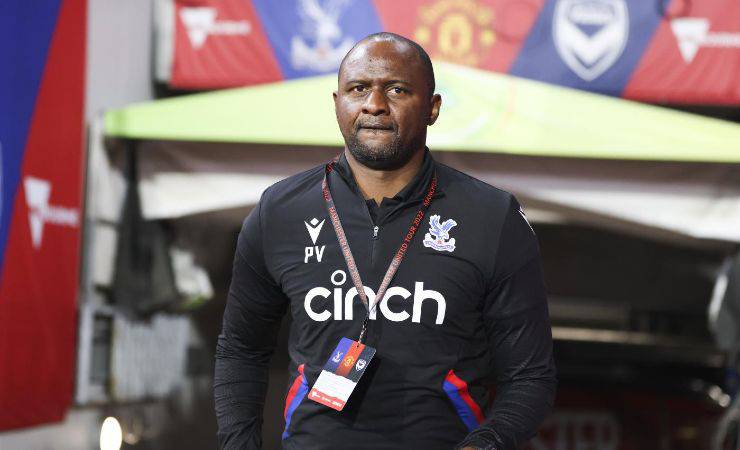 Patrick Vieira, allenatore del Crystal Palace 