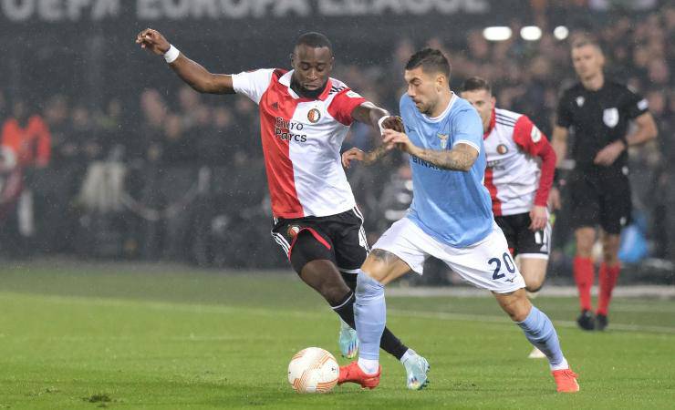 Azione in Feyenoord-Lazio