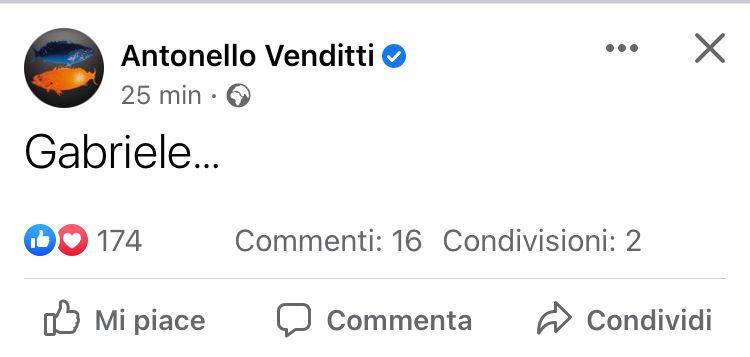 venditti gabriele sandri screenshot facebook calciotoday 20221111