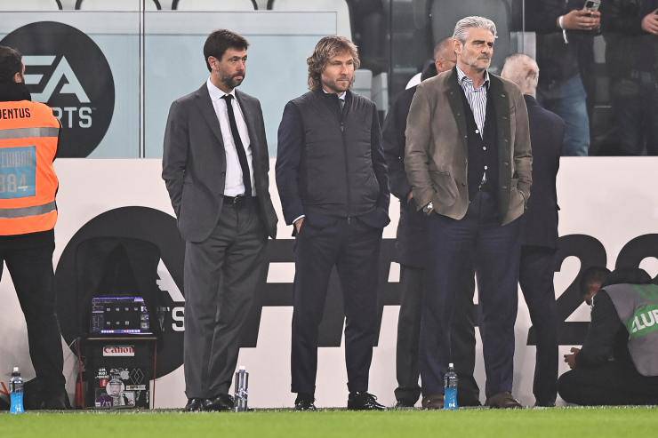 Andrea Agnelli, Pavel Nedved, Maurizio Arrivabene 