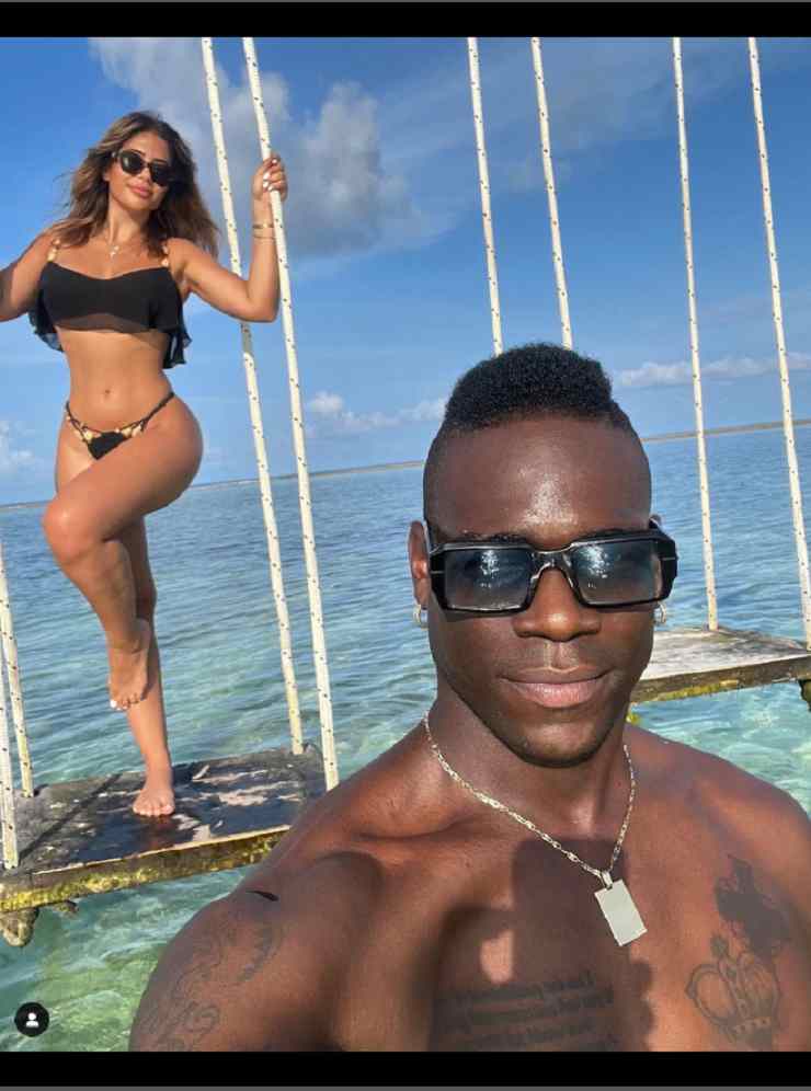 Mario Balotelli e la sua Francesca